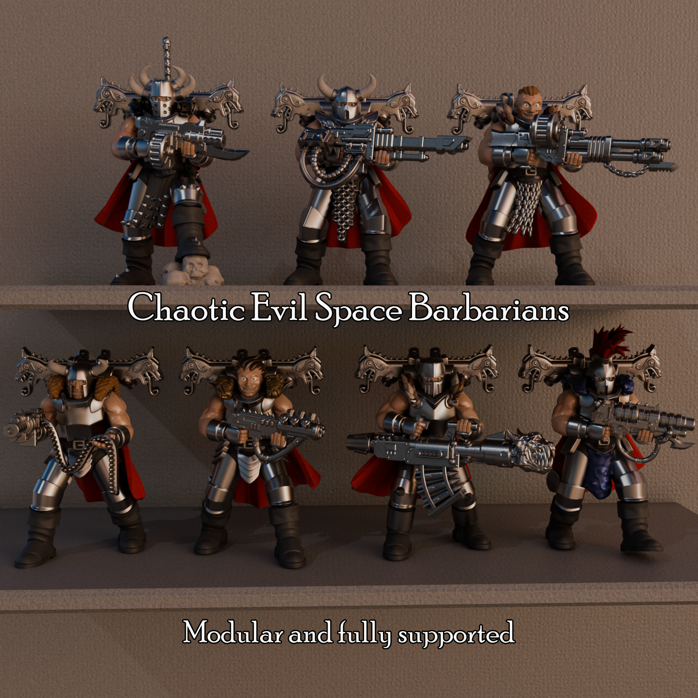 Chaotic Evil Space Babarians